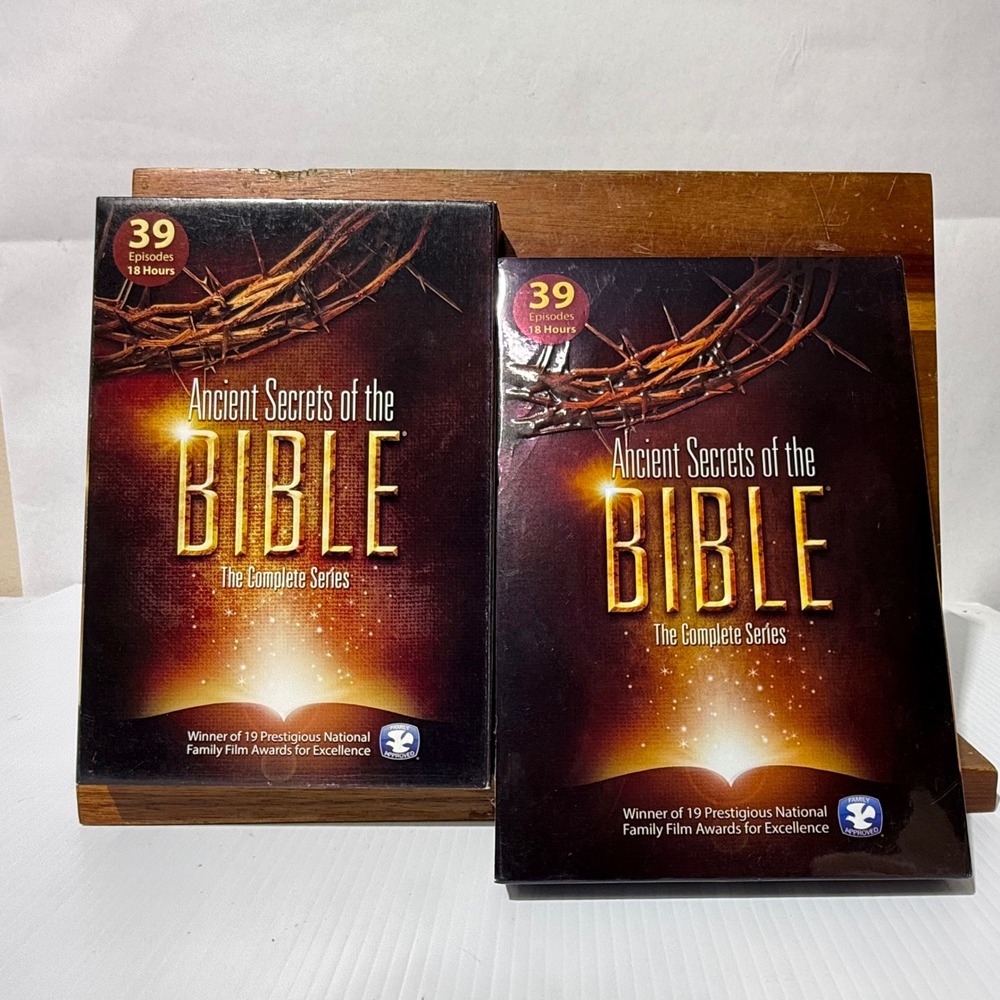 Ancient Secrets of the Bible The Complete Series DVD 5-Disc Set 39 Episodes 18hr